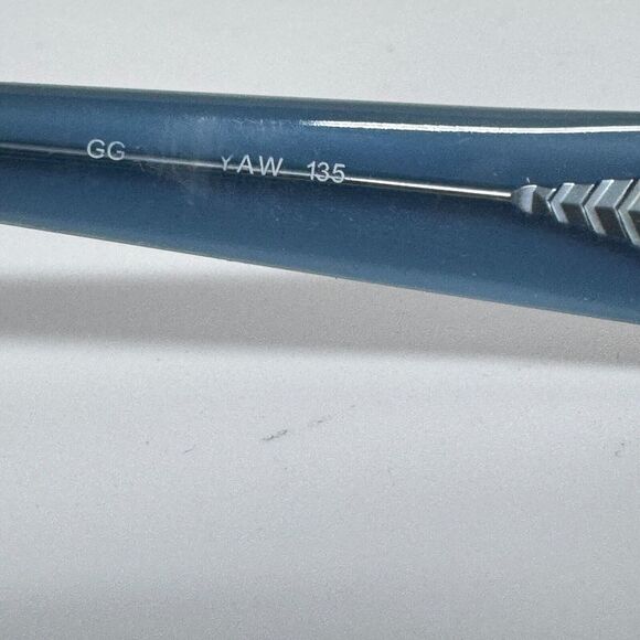 Gucci GG 2869 YAW Square Brown Gold Blue Eyeglasses Frame 54-15-135 H15490 - Picture 5 of 8